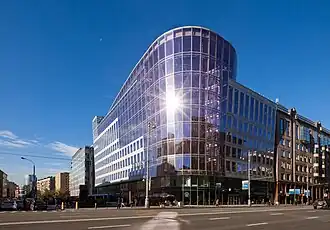 БЦ "Четыре ветра" с 1-й Тверской-Ямской улицы, 2012