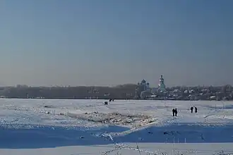 Боголюбовский луг зимой