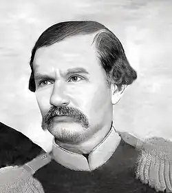 генерал-майор по иррегулярным войскам,начальник штаба Восточно-Сибирского военного округа