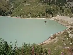 Вид на озеро с восточного берега