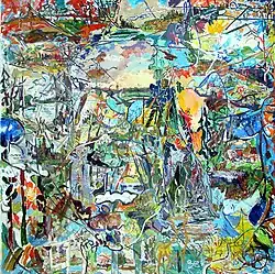 Пейзажи Архангельской обл. Холст, масло. 184х178. 1974