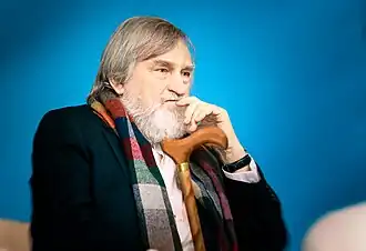 Борис Диодоров в Российской государственной детской библиотеке.