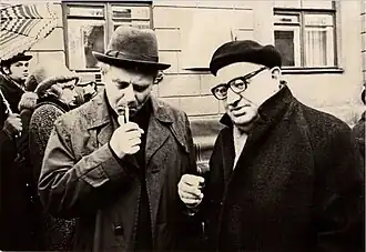 Борис Дмитриевич Выростков (слева) и Михаил Иосифович Носырев (справа)