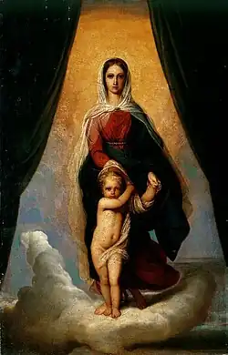 Богоматерь с младенцем (1840-1950-е)