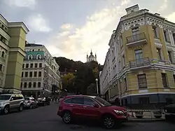 Начало Андреевской улицы