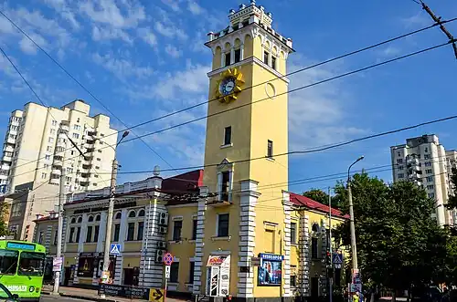 Бывшее пожарное депо – ныне кинотеатр «Планета»