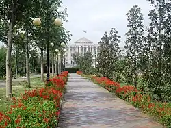 Парк им. А. Рудаки в Душанбе