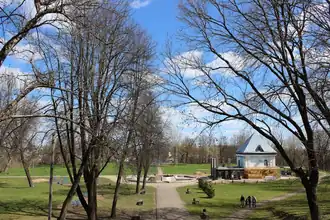 Современный вид Бурцевой горы — бывшего Рославльского кремля