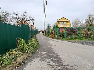 дорога в деревне