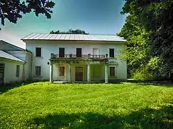 Флигель усадьбы, в котором сохранилась библиотека