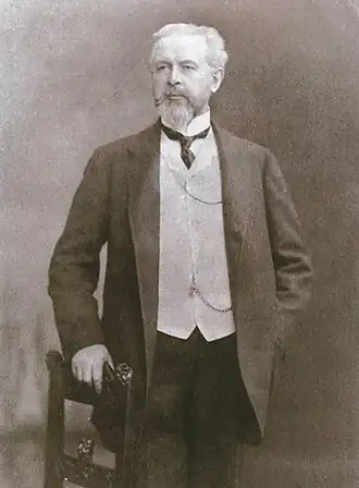 Барон Борис Эдуардович фон Вольф в 1893 году