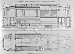 Чертежи из "Отчёта по сооружению С.-Петербургского городского электрического трамвая", 1909 г.