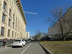 Вид от Эсперовой улицы