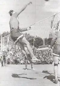 Валентин Китаев в атаке