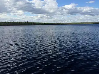 Озеро у трассы 86К-127.