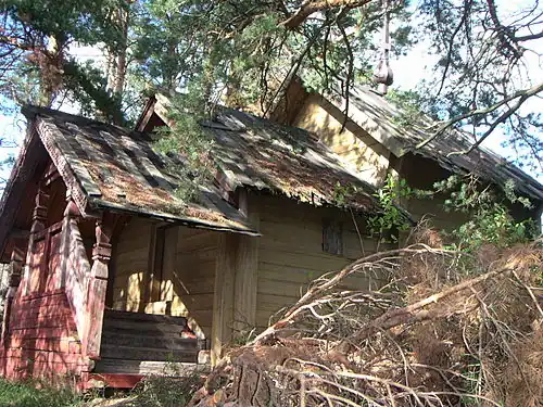 Вид на часовню с юго-запада в 2003 году