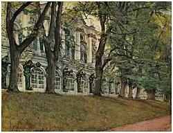 Екатерининский дворец (1927, акварель)