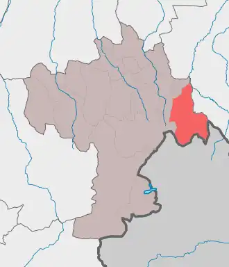 Даргойское сельское поселение на карте