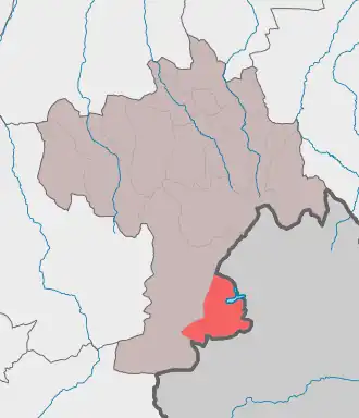 Хойское сельское поселение на карте