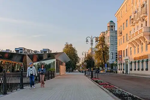 Верхне-Волжская набережная — одна из живописных улиц Нижнего Новгорода