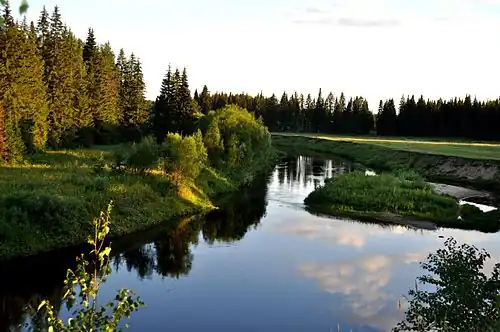 Река Верхняя Лупья