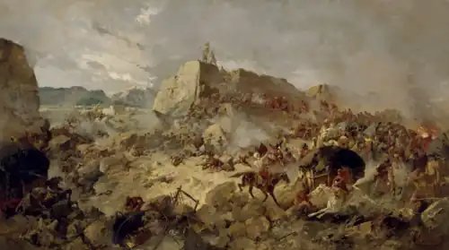 «Текинская экспедиция 1881 года. Штурм Геок-Тепе».ГРМ, 1889