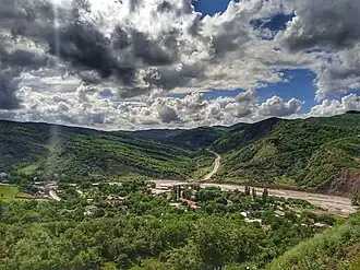 Виды села Саясан