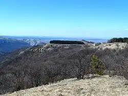 Западный край яйлы - гора Замана