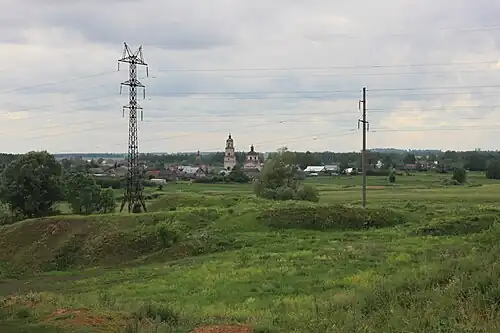 Вид на Заречное