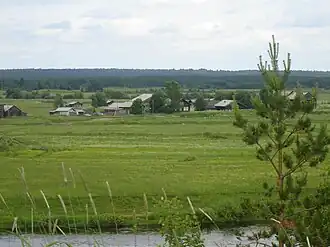 Вид со стороны д. Никитинская