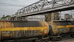 Вид на пешеходный мост