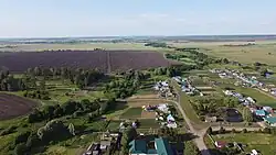 Северная часть села Кичкальня