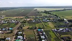 Южная часть села Кичкальня