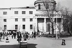 Вид перестроенного здания собора в начале 70-х годов XX века.