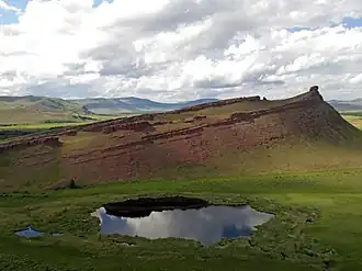 Вид на 1-й сундук с юга (русский)