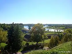 Вид с замчища