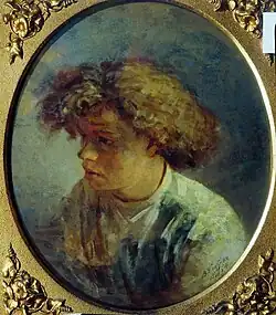 Портрет В. М. Максимова (?), 1864