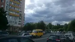 Начало улицы Вилиса Лациса (вид от Планерной улицы)