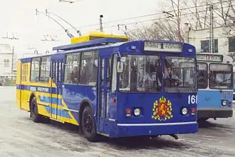 Троллейбус ВМЗ-170 во Владимире