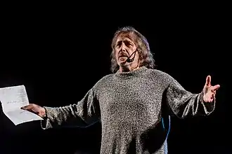 Владимир Дяденистов. Спектакль «Мандельштам. Век мой, зверь мой» (2019)