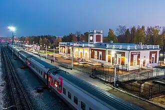 Новый железнодрожный вокзал ст. Сосногорск (2020-)