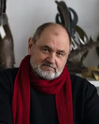 Станислав Вольский на кафедре металла в ЛНАИ, 2018 г.