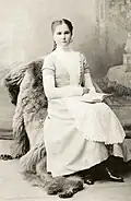 Воспитанница одного из петербургских институтов благородных девиц, 1904 г.