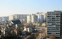 Выезд с ул. Гринченко на ул. Мазепы