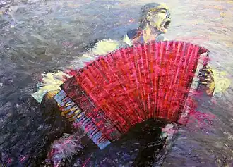 Время-I. 2016, холст, масло, 150 х 200 см