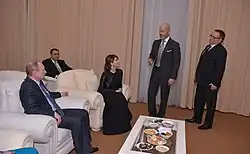 Встреча со съёмочной группой фильма «Батальонъ»