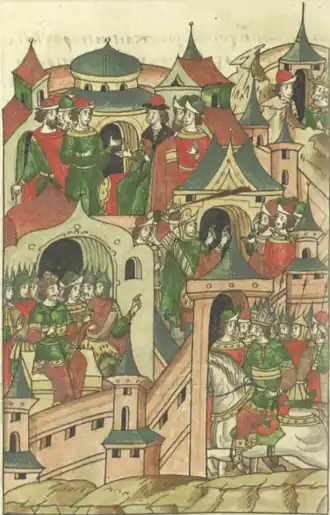 Въезд Щелкана в Тверь