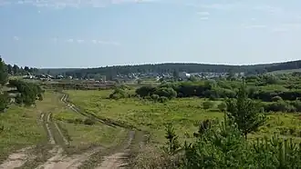 Въезд в Ишей