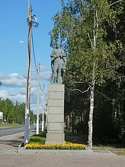 Статуя воина-победителя