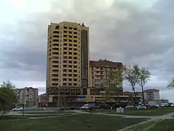 Первая высотка в Пскове (Рижский пр-т, 70)